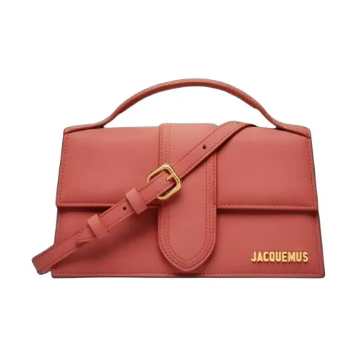 Jacquemus Le Bambino Сумка через плечо из коровьей кожи женская темно-красная