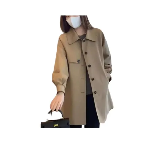 TENNE GIRL Khaki Женское пальто