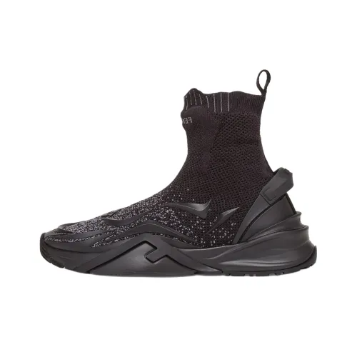 FENDI Flow High Топ Повседневная обувь Мужская Черная