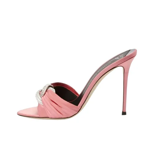 Giuseppe Zanotti GZ Слипоны 10,5 см Женские Розовые