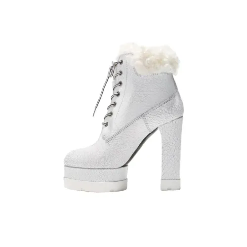 Casadei Nancy Alpi Ботильоны 13 см Женские Белые