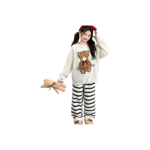 YUNPO Кофейный Colored Bear Design Школьный возраст Lounge Набор