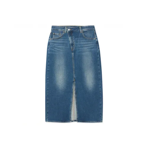 Levi's Деним Длинная Юбка Женская
