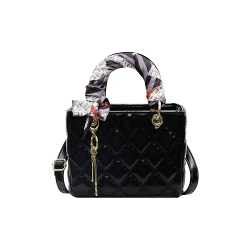 FCTOSSR ПУ (полиуретан) Сумка Стандартная Женская Белая Черная Бургунди