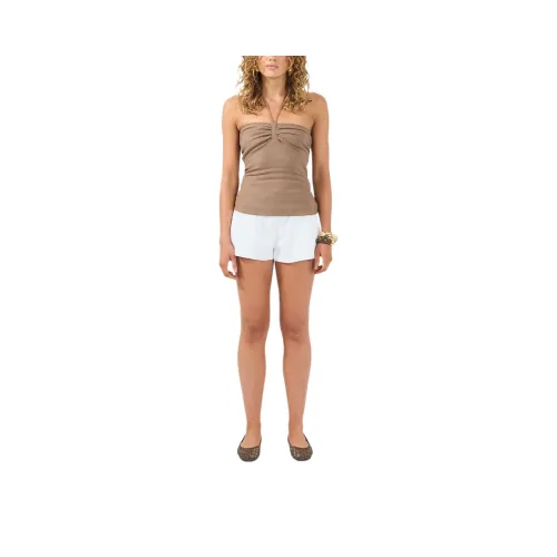 Perfect Stranger Sienna Pintuck Linen Short Casual Shorts Women's Перфект Странджер Sienna Pintuck Лён Короткие Повседневные Шорты Женские