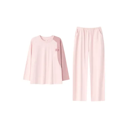 FENTENGCARE Розовый Женский Пижамный Комплект
