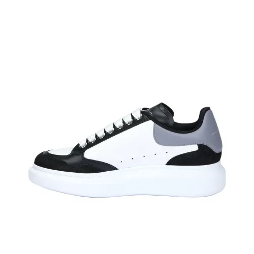 Alexander McQueen Larry Low Топ Повседневная обувь Женская Черный Белый