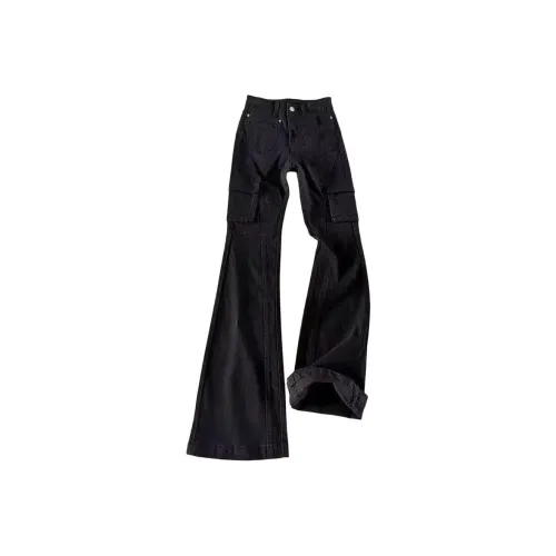 PWUE Черные Унисекс Джинсы