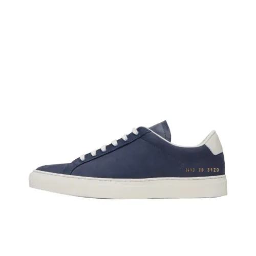 COMMON PROJECTS Низкие кроссовки для скейтбординга Мужские Синие