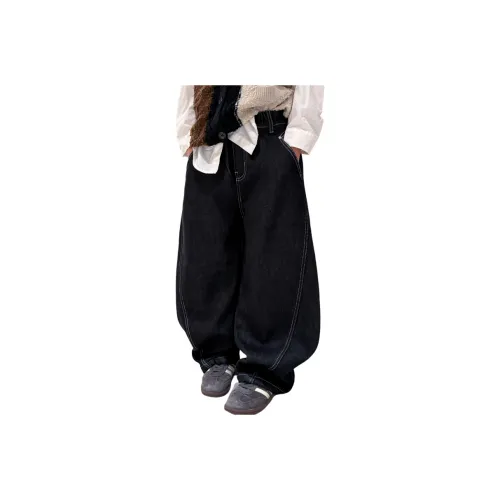 YUGUOGUO Черные школьные джинсы