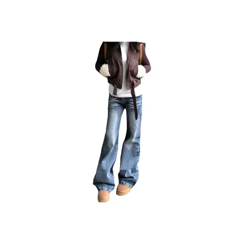 Sky Swan Женские Джинсы