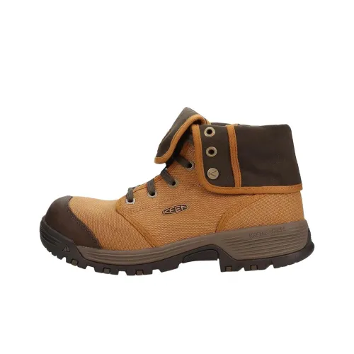 KEEN Roswell Дышащий Водонепроницаемый Амортизирующий Противоскользящий Короткий Аутдор Мужской Коричневый