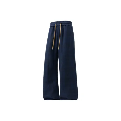 SONGXIER Blue Unisex Casual Pants SONGXIER Синий Унисекс Повседневные Штаны