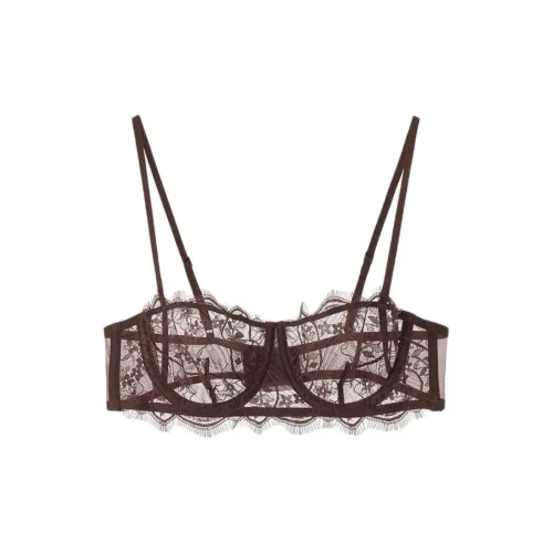 ZARA Коричневый Женский Бюстгальтер
