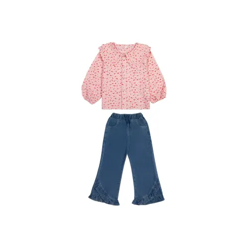 Meter Топ+брюки Наборы одежды для детей Повседневная спортивная одежда