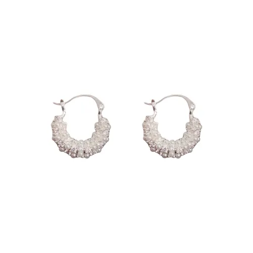 BONAS Copper Stud Earrings Women's BONAS Медные серьги-гвоздики женские