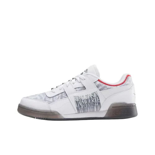 Anuel AA x Reebok Workout Скейтборд Кроссовки Унисекс Белый