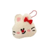 Кукла-подвеска с красным носом кролика