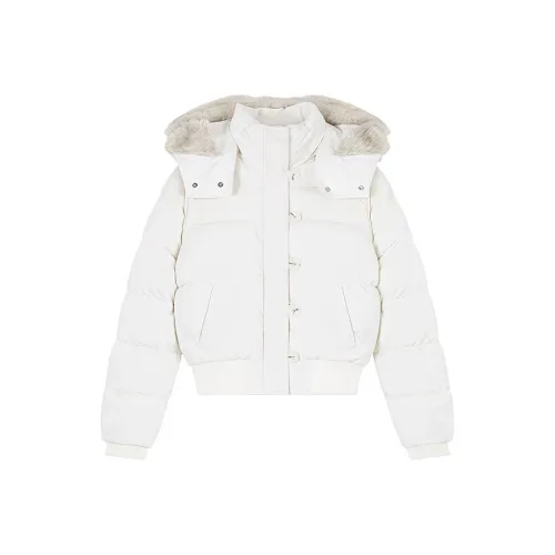 VKXOW Белый Женский пуховик