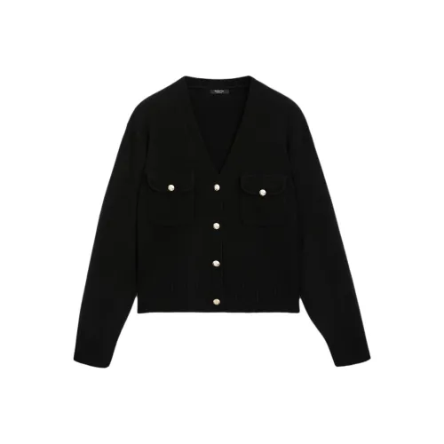 Massimo Dutti Черный Женский Трикотаж