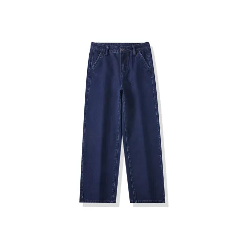 UKTK Темно-синий Мужские Джинсы