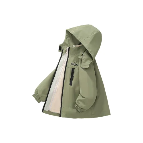 SUPEREDGE Зеленый Повседневный Пальто Детское