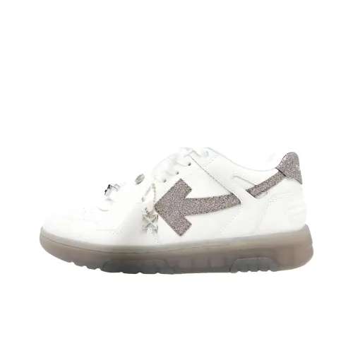 Off Белый Out Of Office Низкие Кроссовки для скейтбординга Женские Белые