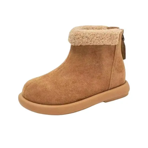 ROBINHOOD Детские утепленные сапоги Верблюжий цвет для школьного возраста