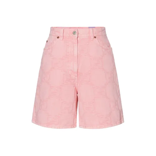 GUCCI FW22 Джинсовые шорты Женские Розовые
