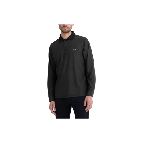 REPLAY Мужская черная поло