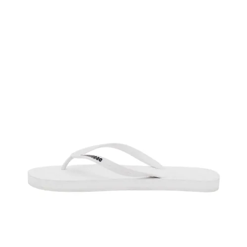 DSQUARED 2 EVA Rubber Sole Flip Flops Men's White