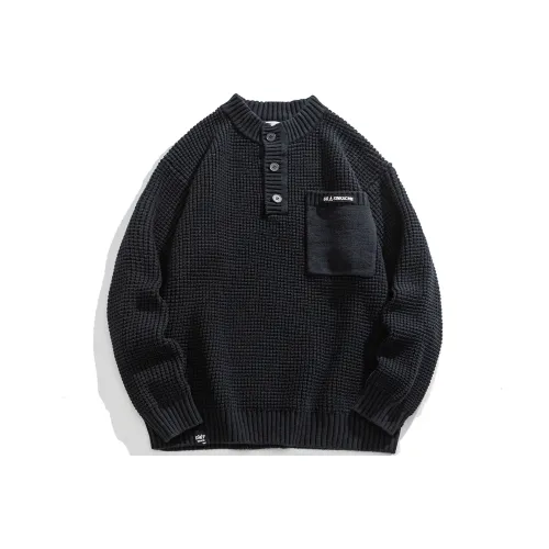 DOH STORE Темно-синий синий унисекс трикотаж