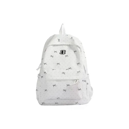 BEN SHERMAN Нейлон Рюкзак Стандартный Женские Белый Синий Розовый
