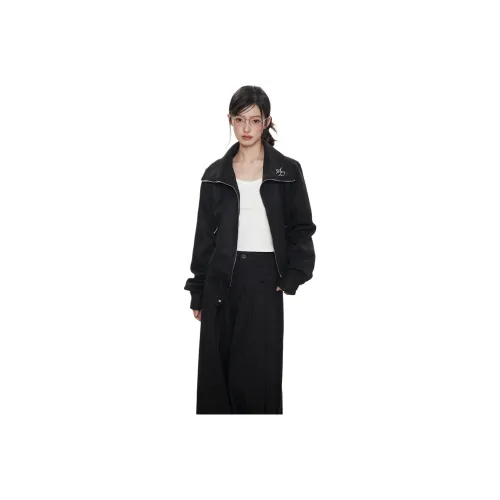 VENICEW Черный с VN Brand Sticker Женские Куртки