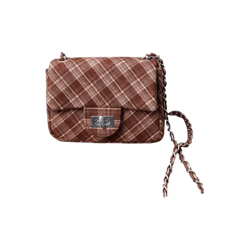 Cool Fun Полиэстер Сумка через плечо Стандартная Женская Коричневая