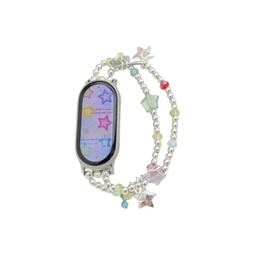 Dresself Ремень Xiaomi Красный Бежевый Совместимость Бусины Металл