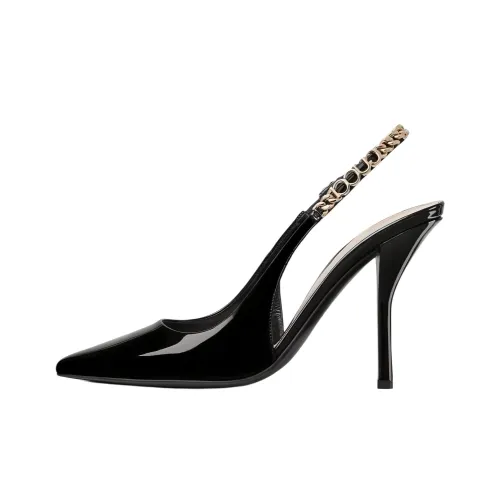 GUCCI Signoria Узкий каблук Высокие каблуки 10,5 см Женские Черный