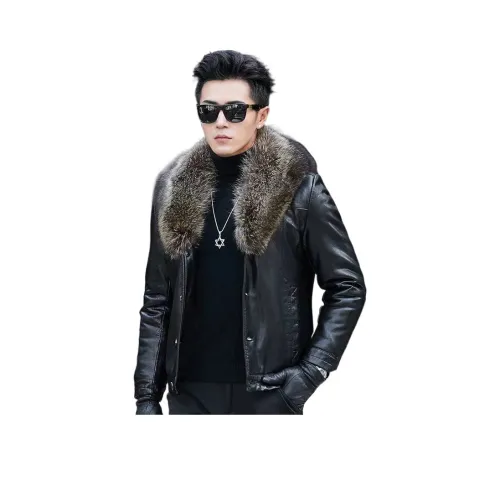 MAREA VESUVIO Кожа Куртка Мужская