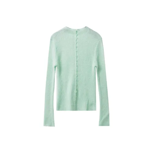 999HUMANITY Мятные Женские Свитера