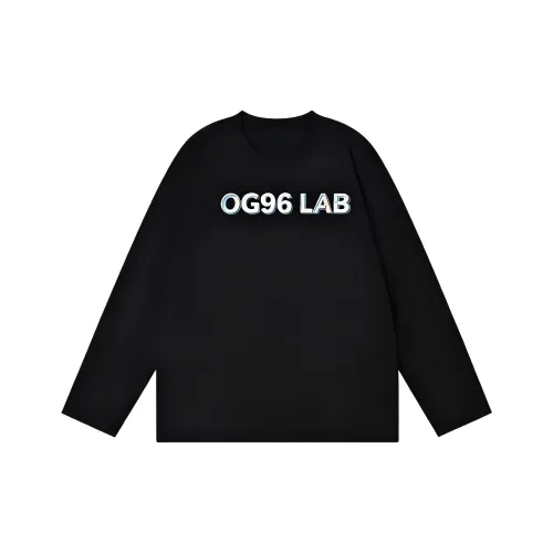 OG96 LAB Черный Унисекс T-рубашки