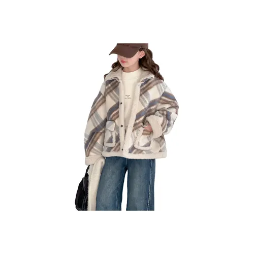 YOUMIWU Бежевый Школьный возраст Топы