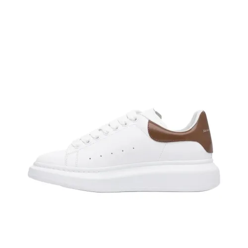 Alexander McQueen Oversized Sneaker Low Топ Повседневная обувь Мужская Белый Коричневый
