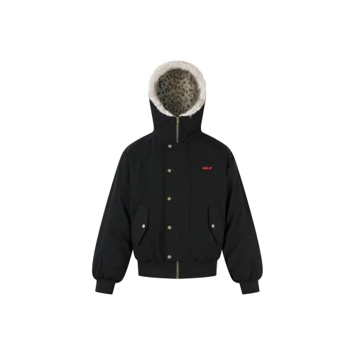 HOKLV Черный С подарками Съемная застежка-булавка Унисекс Пуховики