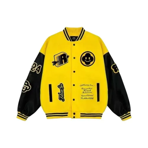 COVER TIME Цвет этой модели одежды — желтый и черный женские куртки