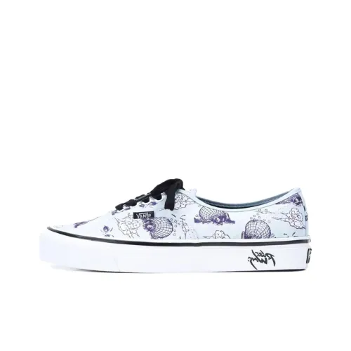 VANS Authentic 44 Устойчивые к истиранию Низкие Кроссовки для скейтбординга Унисекс Белые