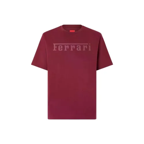 Ferrari Red Unisex T-Shirts Феррари Красный Унисекс Футболки