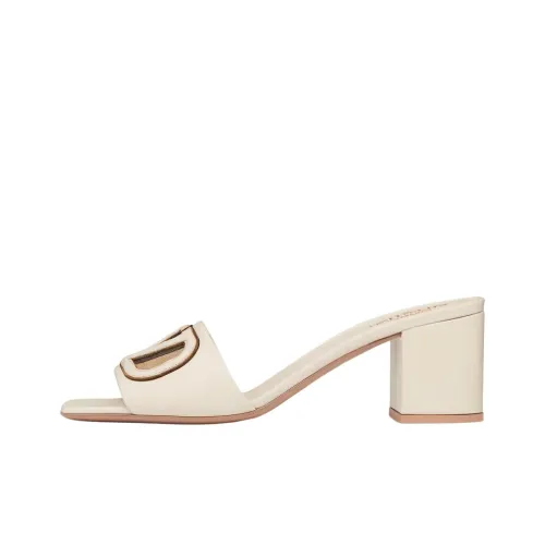 Valentino Слипоны Женские Бежевые