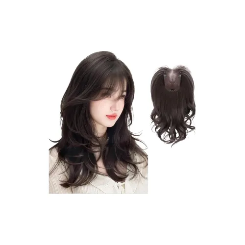 TIANKONGSHU Элегантность Микро Кудрявый Парик с Волосками Смешанный Шелк