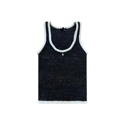 CHANEL Черные Женские Майки