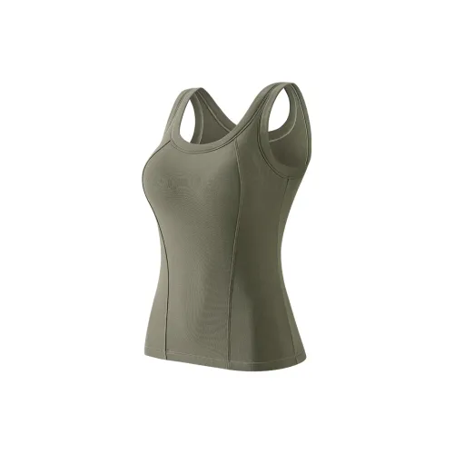 XIAGUNAI Зеленые Женские Майки